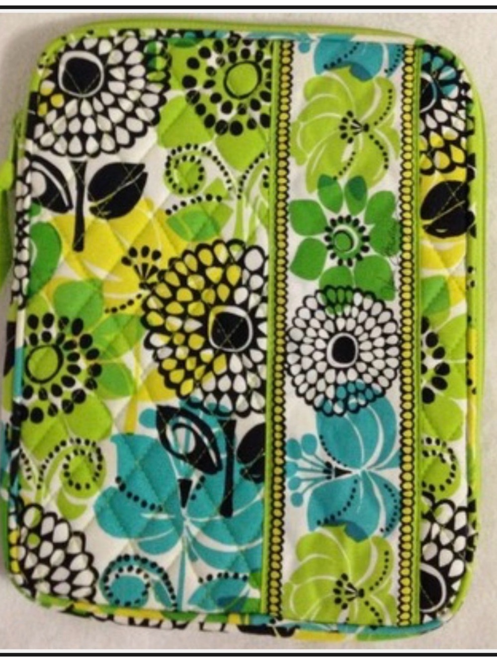 Vera Bradley Lime Up Tablet Sleeve